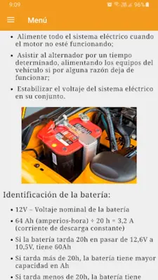 Electricidad automotriz android App screenshot 4